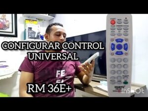 Configurar Control Universal huayu rm-36e